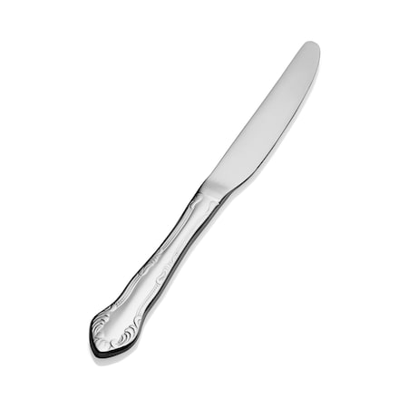 Bon Chef Elegant, Butter Knife, Euro, Solid Handle, Mirror Finish, 13/0, 6.90" , set of 12 S2517